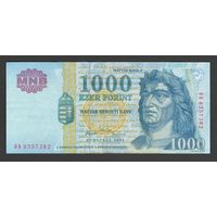 Венгрия 1000 форинтов 2004 года. Тип P-189c. Состояние XF