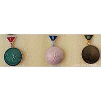 Спартакиада Минский облсовет профсоюзов 1, 2, 3 место (лег.мет.)