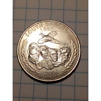 25 центов США 2006 год дакота