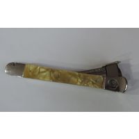 Винтажный нож гильотина для сигар фирмы "Solingen". Германия. Длина 15 см.