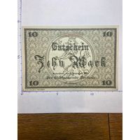 Германия нотгельд 10 марок 1918 г.- Портланд - 2001