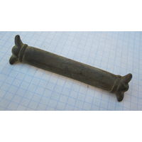 Накладка на кожу,ткань. Бронза, литье.