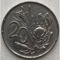 ЮАР 20 центов 1975 г.