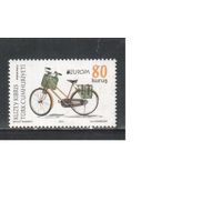 Кипр(Турецкий)-2013 (Мих.774) , ** , Велосипеды, ЕВРОПА