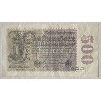 Банкнота 500 миллионов марок 1923 год. Веймарская республика