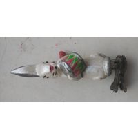 Новогодняя игрушка Заяц с барабаном