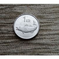 Werty71 Исландия 1 Крона 1991 Рыба Треска