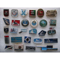 Виды спорта, цена за 1 шт., на выбор.