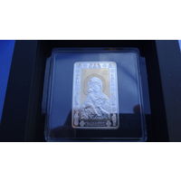 Икона Пресвятой Богородицы Владимирская , Ікона Прасвятой Багародзіцы Уладзімірская  , 20 рублей , серебро , 2012 год. В оригинальном банковском футляре НБ РБ !