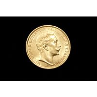 20 марок 1910 г. Пруссия (Германия), Вильгельм II. Штемпельный блеск!