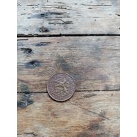 Кюрасао 2 с половиной цента 1947 год