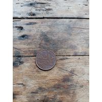 Кюрасао 2 с половиной цента 1947 год