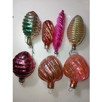 Ёлочные игрушки - Герлянды , СССР .