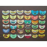 Пивные этикетки СССР и СНГ, цена за 1 шт., см. описание лота. Просьба больше не задавать вопросов о наличии этикеток по 2 копейки, ю-925 (3723)