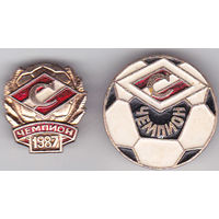 Футбольный клуб "Спартак" - чемпион СССР 1987 года.