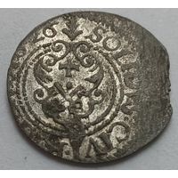 Рыжскi Кiрмаш! Солид 1626, Рига, Густав Адольф. Остатки блеска