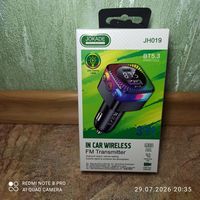 FM - Модулятор Jokade + 1USB, 1 TYPE-C с быстрой зарядкой, PD25W+QC3.0 Bluetooth