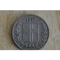 Исландия 25 эйре 1957