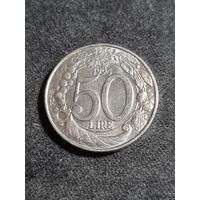 Италия 50 лир 1996