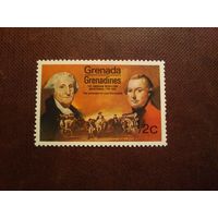 Гренада 1969 г. Двухсотлетие американской революции.Капитуляция лорда Корнуоллиса./11а/