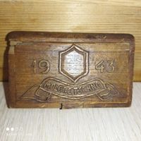 Винтаж.Шкатулка.Вермахт.Ручное творчество.