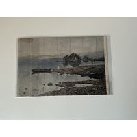 Открытка (редкая, брак).