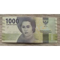 Werty71 Индонезия 1000 рупий 2016 UNC банкнота