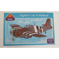 "Fighter F-4F-4 Wildcat", сборная модель истребителя.