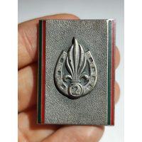 Полковой знак Франция. Иностранный легион 2-й пехотный полк.