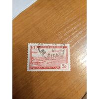 Французская колония Алжир корабли в бухте самолёт (3-10)