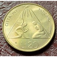 Ватикан 20 лир, 1983    ( 1-4-8 )