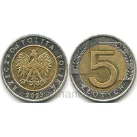 Польша 5 злотых 2023