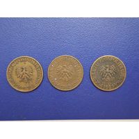 Польша остатки погодовку 5 злотых. Цена за ОДНУ монету любого года