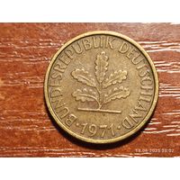 Германия 5 пфеннигов 1971 F