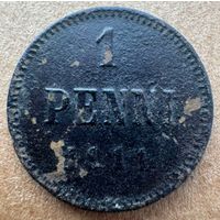 1 пенни 1911