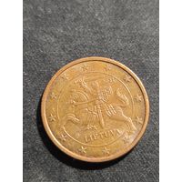 Литва 5 евроцентов 2021