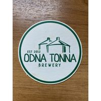 Подставка под пиво пивоварни "Одна тонна" /Россия/ No 4