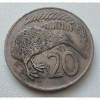 Новая Зеландия 20 центов, 1974  5-11-28