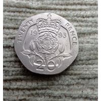 Werty71 Великобритания 20 пенсов 1993