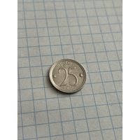 25 сантимов 1972 года