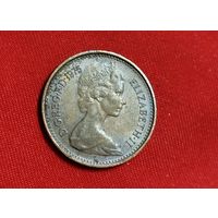 Великобритания. Пол пенни 1975