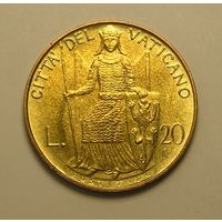 Ватикан, 20 Лир 1980