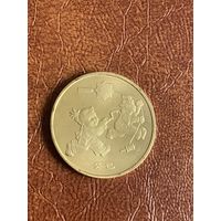 Китай 1 юань 2013 год Змеи UNC