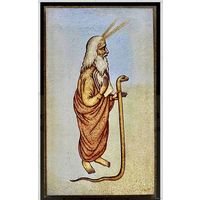 Каталожный Почицкий В.В (dr.Klein);90/50см."Моисей", 2013г. Х/М на фанере. Размер 90х50см.