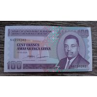 Werty71 Бурунди 100 франков 2024 UNC банкнота