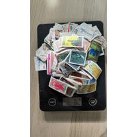 Подборка марок ФРГ  гашеные вес 63 грамм количества  около 700+-