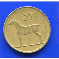 Ирландия 20 пенсов 1986