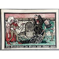 Нотгельд 1 марка 1921 год. Кнайтлинген,. Веймарская республика