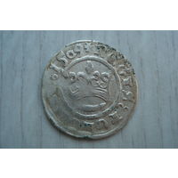 Полугрош 1509 года Сигизмунд I Старый. Польша.