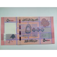 Ливан 5000 UNC c рубля
